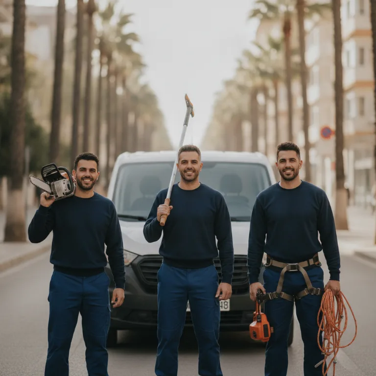 Tala de Árboles equipo en Fuencarral